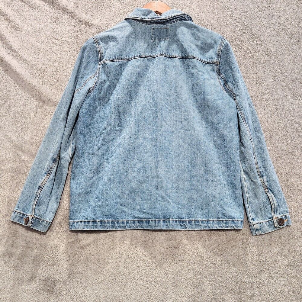 Old Navy Light Blue Denim Jacket Blazer - Picture 4 of 10